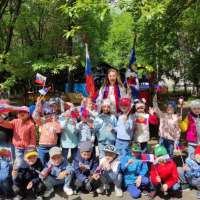 В детском саду отметили День России!
