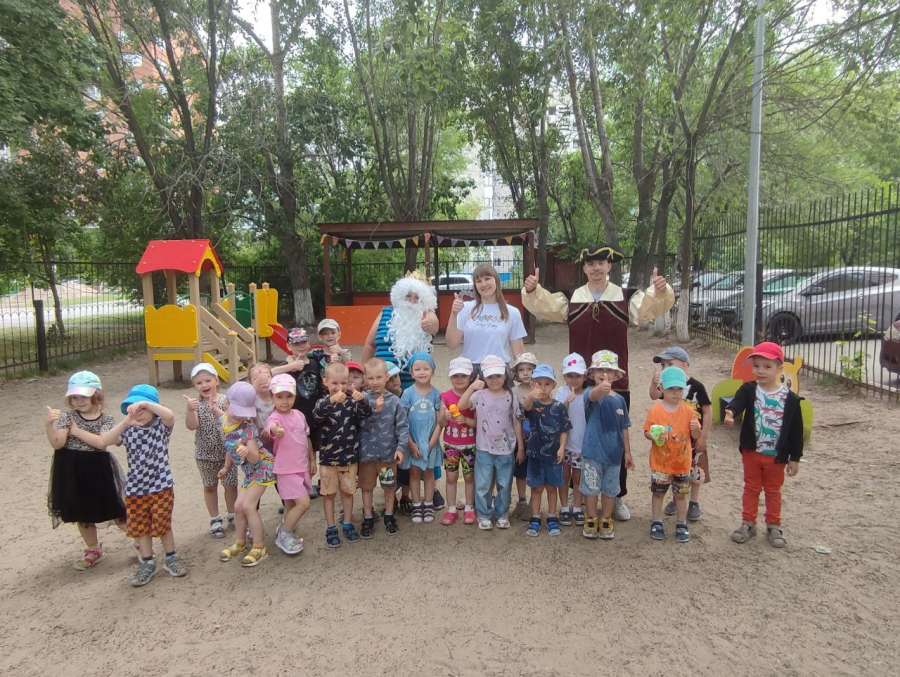 День Нептуна в нашем саду!