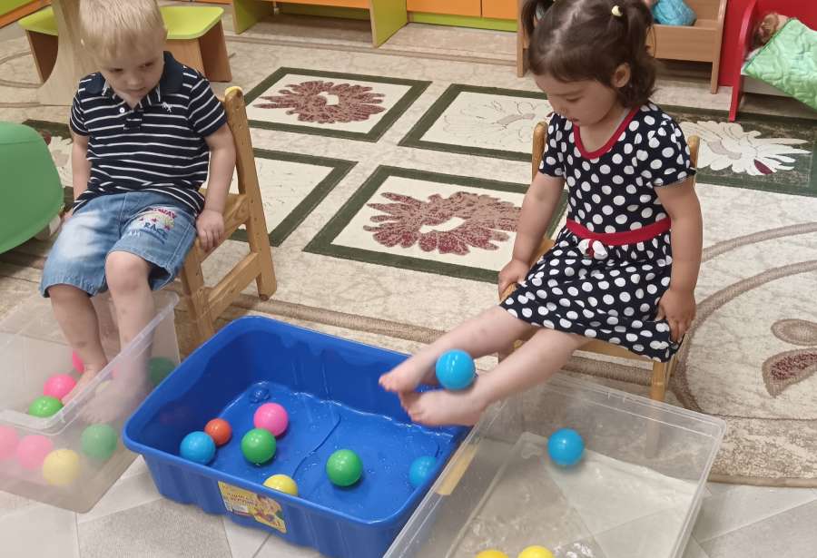 Летние игры с водой-польза для малышей!