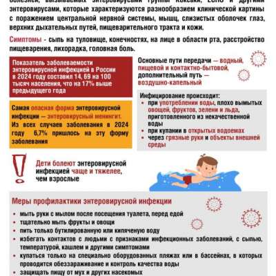 Профилактика энтеровирусной инфекции