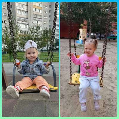 Качели — наш любимый аттракцион!
