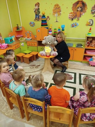 В гости к "Лапушкам" заглянул лесной гость