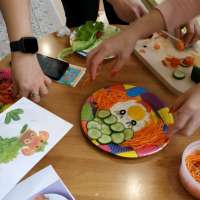 Практику для педагогов «Овощная мозаика»
